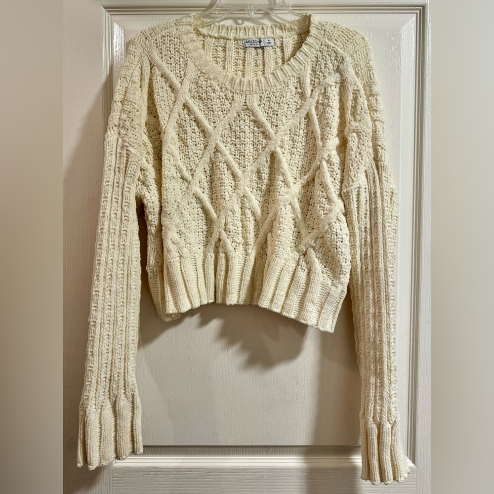 Arizona long sleeve crop sweater